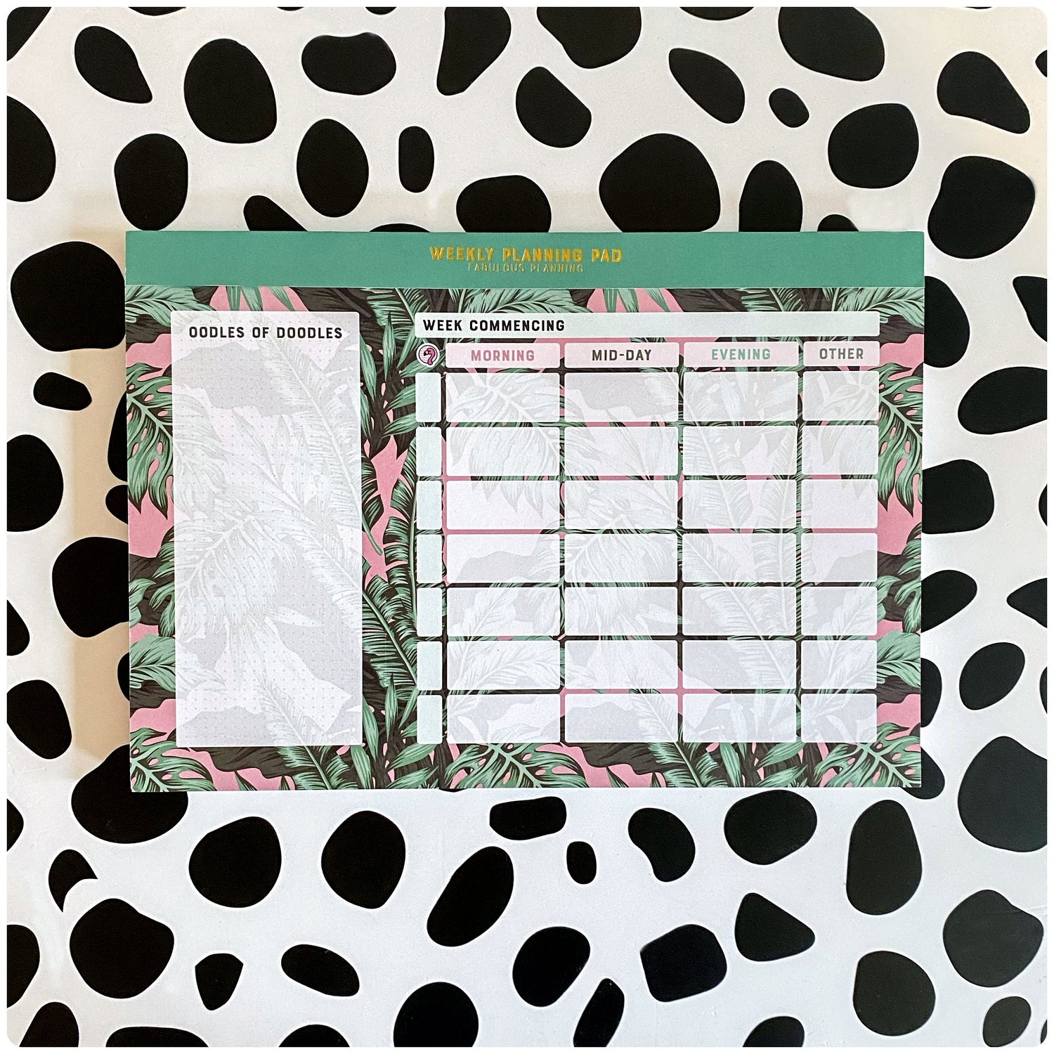 A4 - Yearly Planning Pad - Botanical - Fabulous Planning - A4 - PAD - BOTANICAL