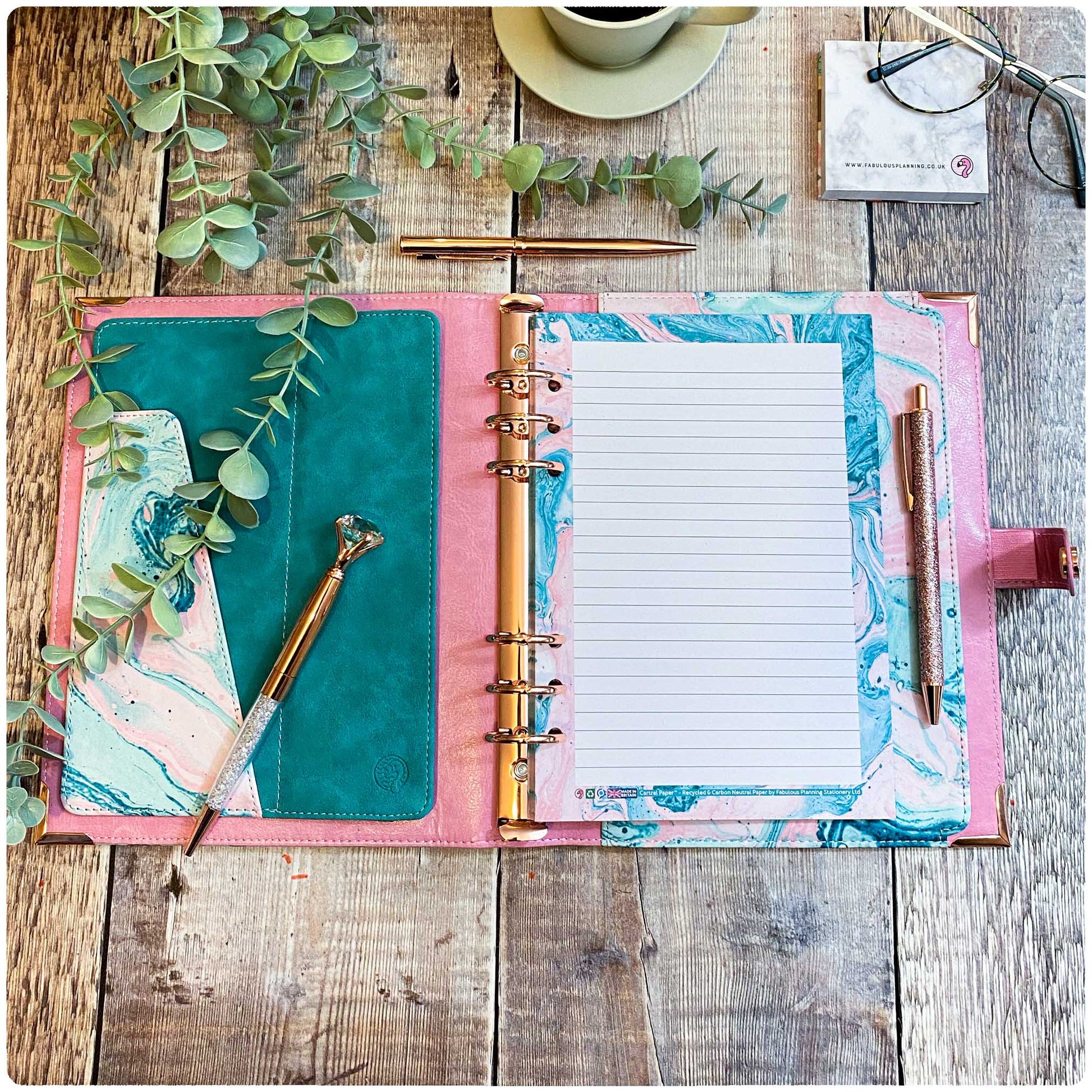 A5 - Cartral Paper - Insert - Acid Wash - Fabulous Planning - [W] A5 - CARTRAL - ACIDWASH