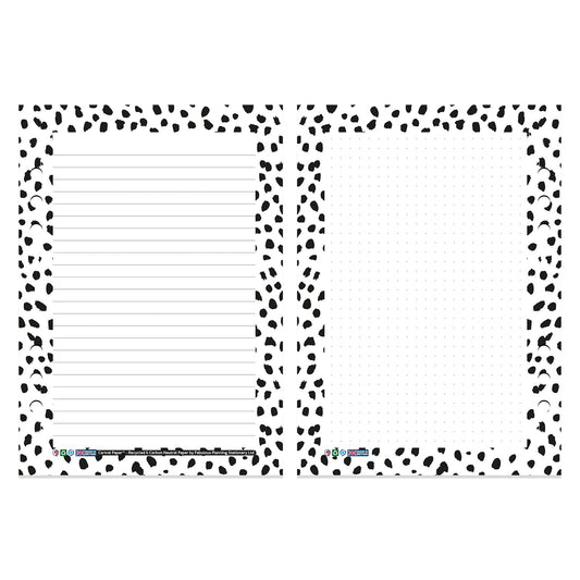 A5 - Cartral Paper - Insert - Dalmatian - Fabulous Planning - [W] A5 - CARTRAL - DALMATIAN