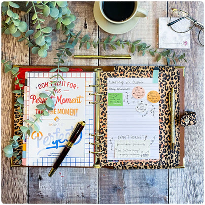 A5 - Cartral Paper - Insert - Leopard - Fabulous Planning - [W] A5 - CARTRAL - LEOPARD