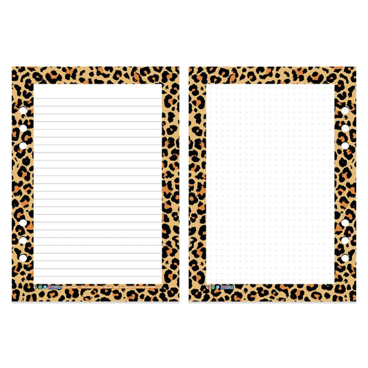 A5 - Cartral Paper - Insert - Leopard - Fabulous Planning - [W] A5 - CARTRAL - LEOPARD