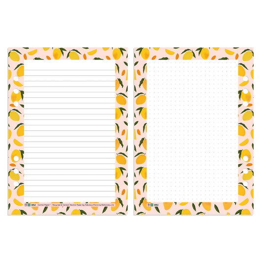 A5 - Cartral Paper - Insert - Mango - Fabulous Planning - [W] A5 - CARTRAL - MANGO