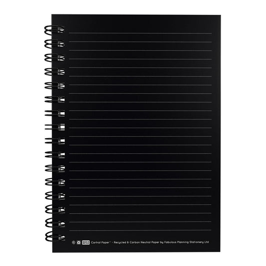 A5 Fabulous Notebook - Black - Fabulous Planning - [W] CTRL - BLACK - C67