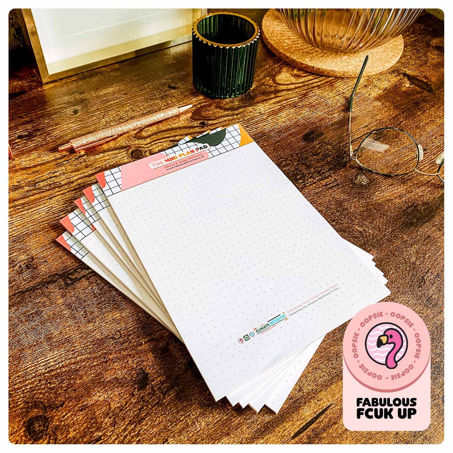 A5 - The Mini Plan Pad - 5 Pack - Seconds - Fabulous Planning - 2NDS - THEMINIPLAN - 5PACK