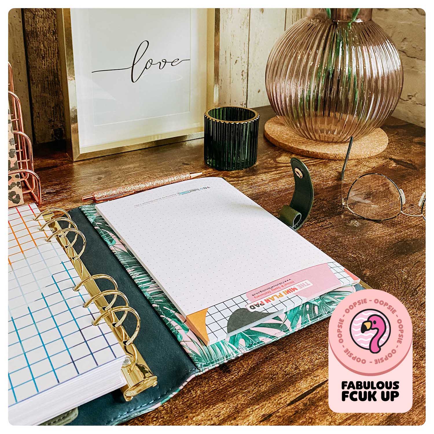 A5 - The Mini Plan Pad - 5 Pack - Seconds - Fabulous Planning - 2NDS - THEMINIPLAN - 5PACK