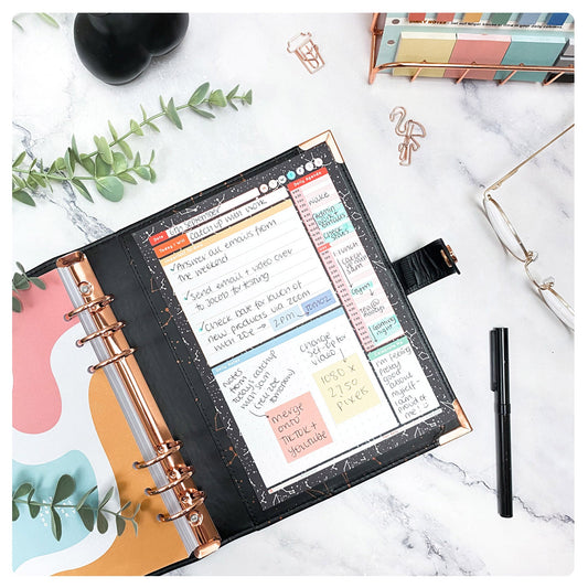 Astronomy A5 Daily Agenda Pad - Fabulous Planning - ASTRO - DAILYAGENDA - Q1