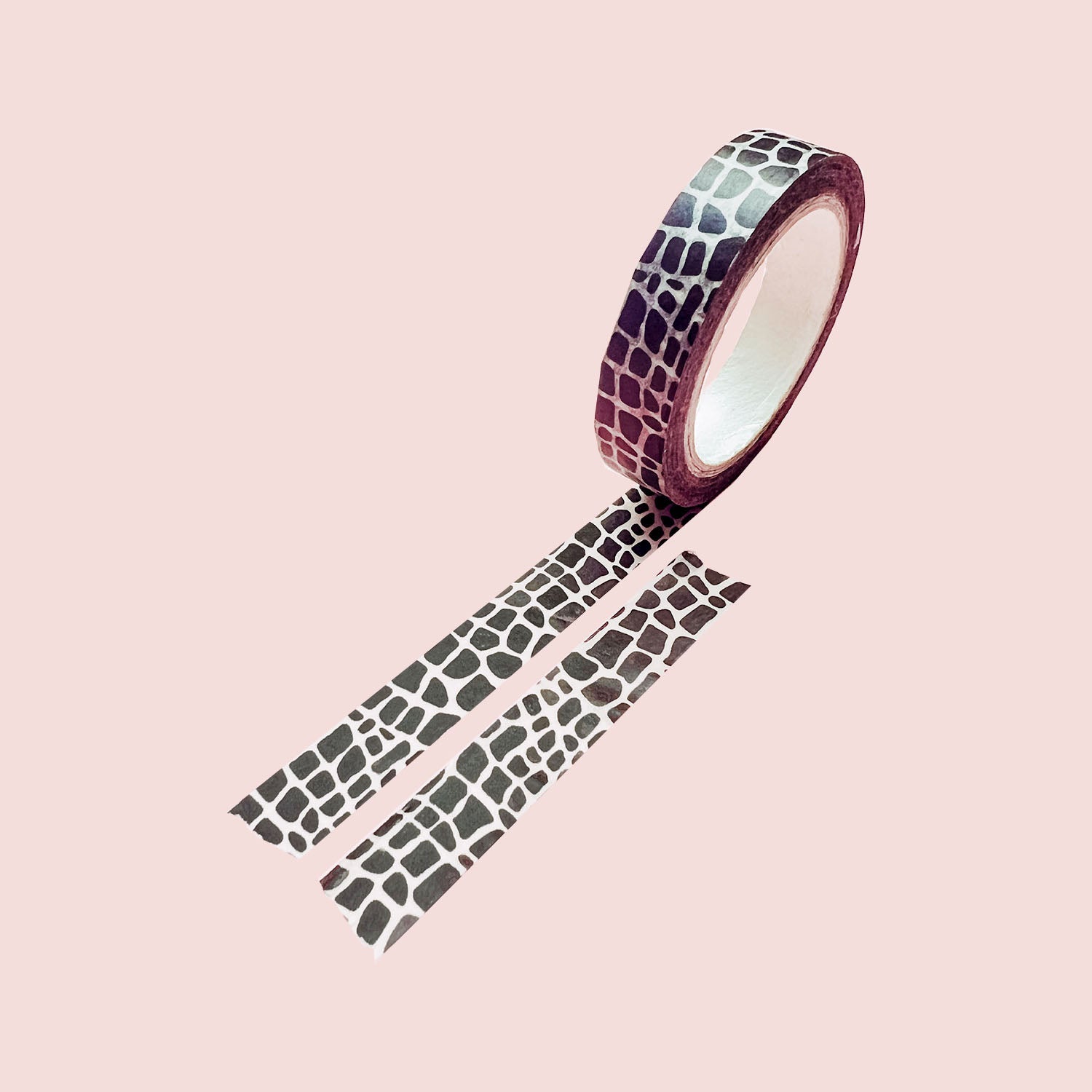 Black Croc Washi Tape 10mm - Fabulous Planning - Washi - BlackCroc - 10mm