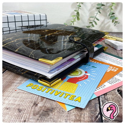 Black Marble Organiser - P3 Stationery Bundle - Fabulous Planning - [STATBUN] BLACKM - GFL - CC