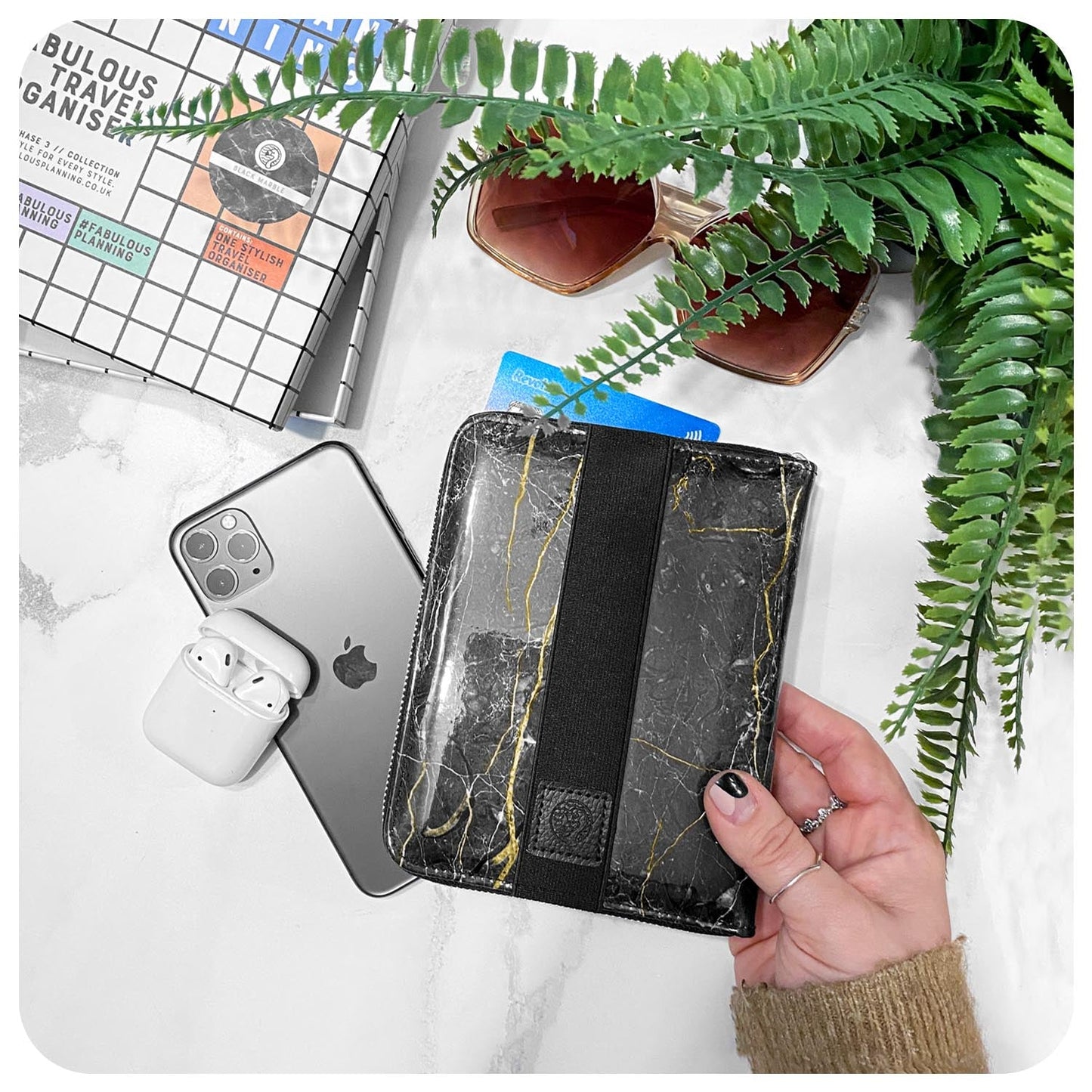 Black Marble - Travel Organiser - Fabulous Planning - TO - BLACKMARBLE - P3