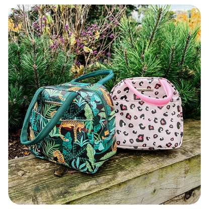 Botanical Cheetah Lunch Bag - Fabulous Planning - LUNCH - BOCHEETAH