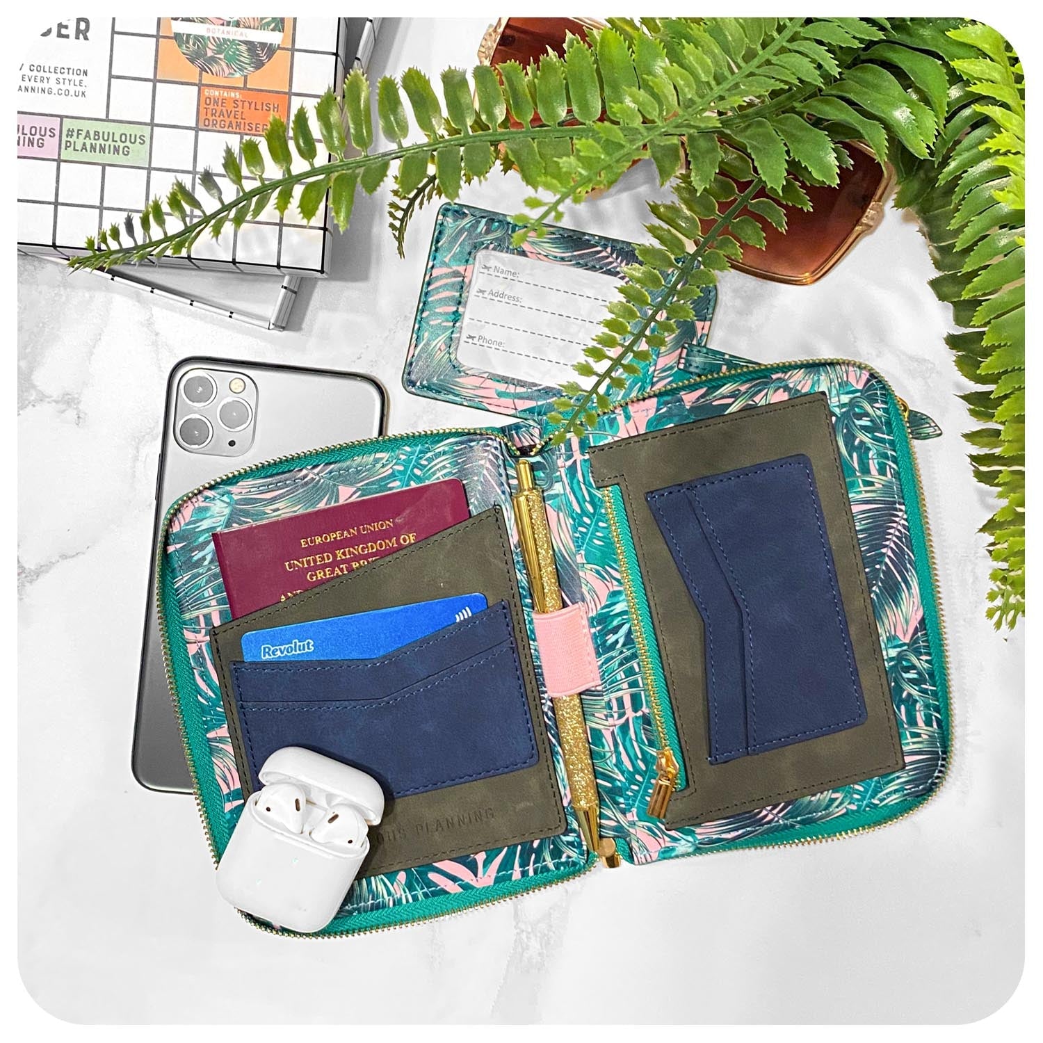 Botanical - Travel Organiser - Fabulous Planning - TO - BOTANICAL - P3