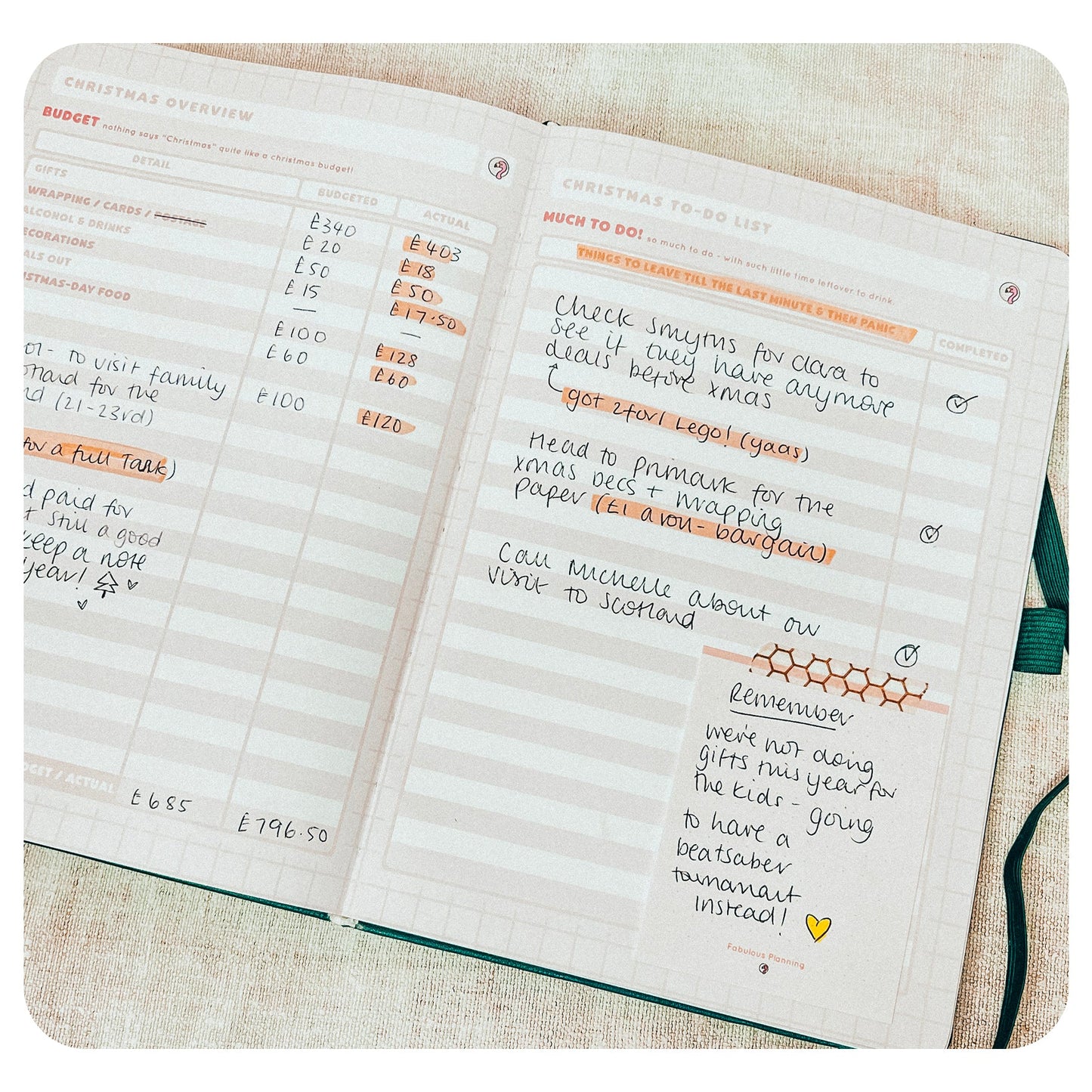 Budget - Life Journal - Fabulous Planning - P4 - LIFE - JRNL - BUDGET