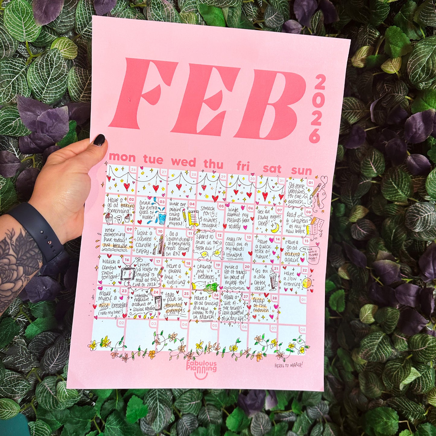 Monthly Wall Planner