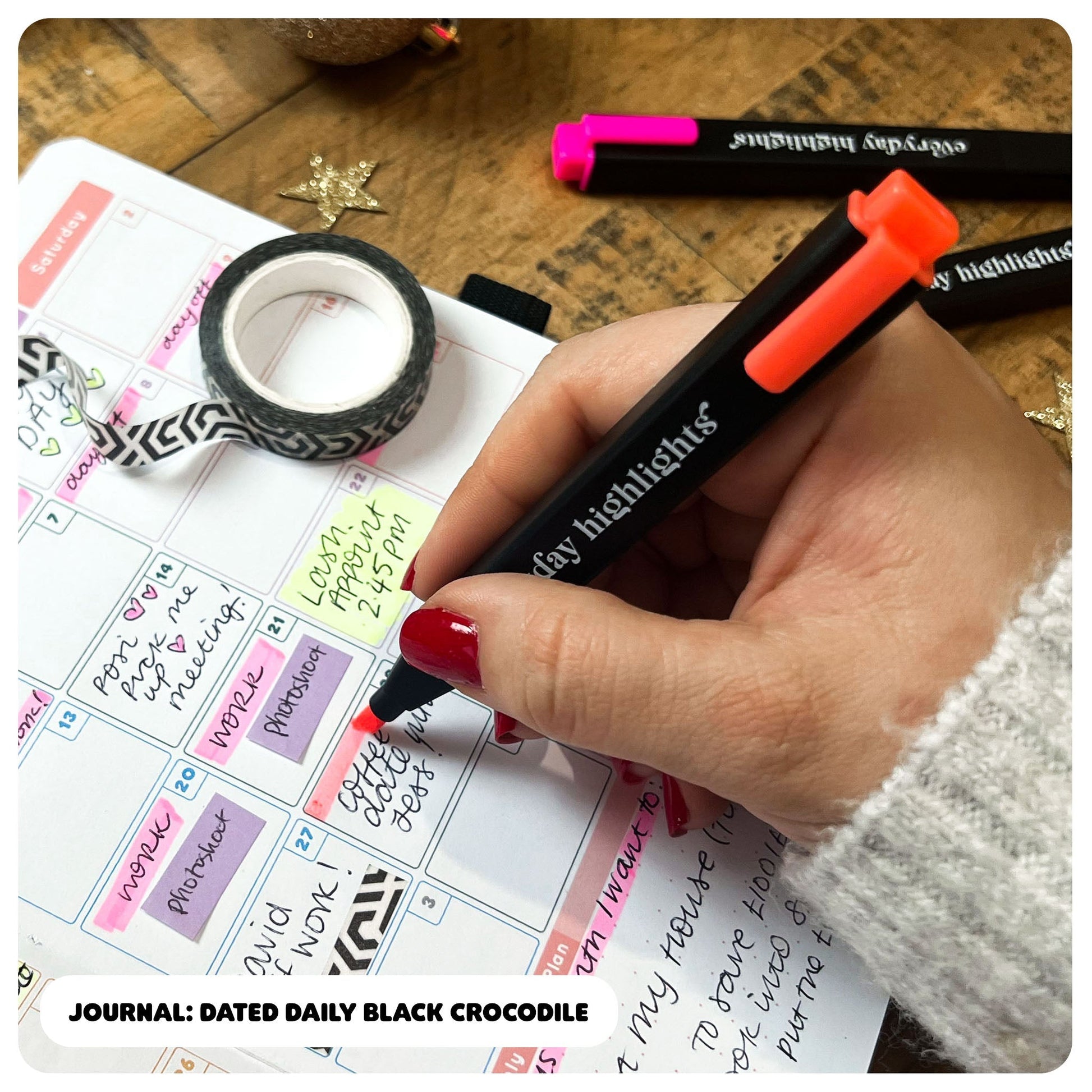 Freebie - Everyday Highlighters - Fabulous Planning - P4 - EVRYDY - FREEBIE