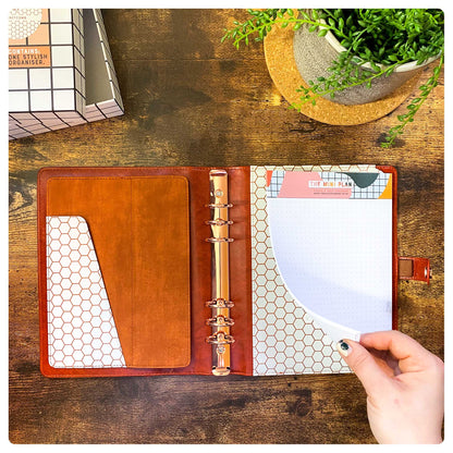 Honeycomb Organiser - Undated Daily Diary P3 - Fabulous Planning - FO - HONEY - PD - EET