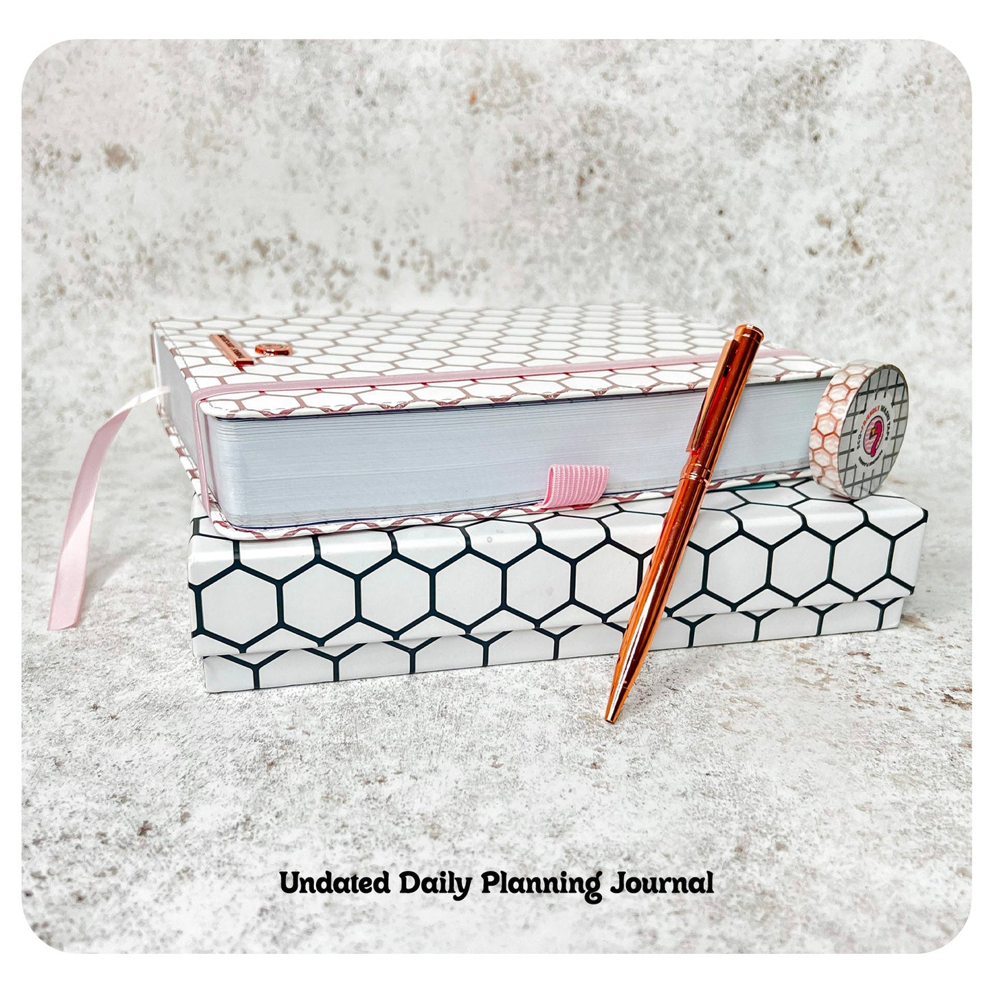 Honeycomb - Planning Journal - Fabulous Planning - P4 - HONEY - UND - WKLY