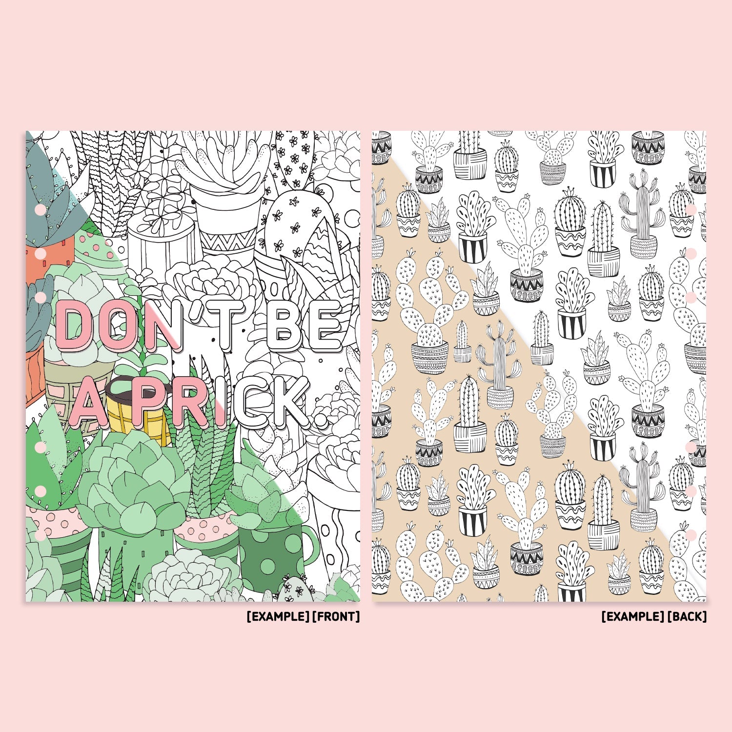 Inserts - Sassy & Explicit Colouring Pack - Fabulous Planning - [PACK] COLOUR