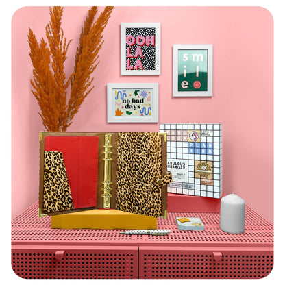 Leopard Organiser Shell - Fabulous Planning - FO - LEO - SHELL