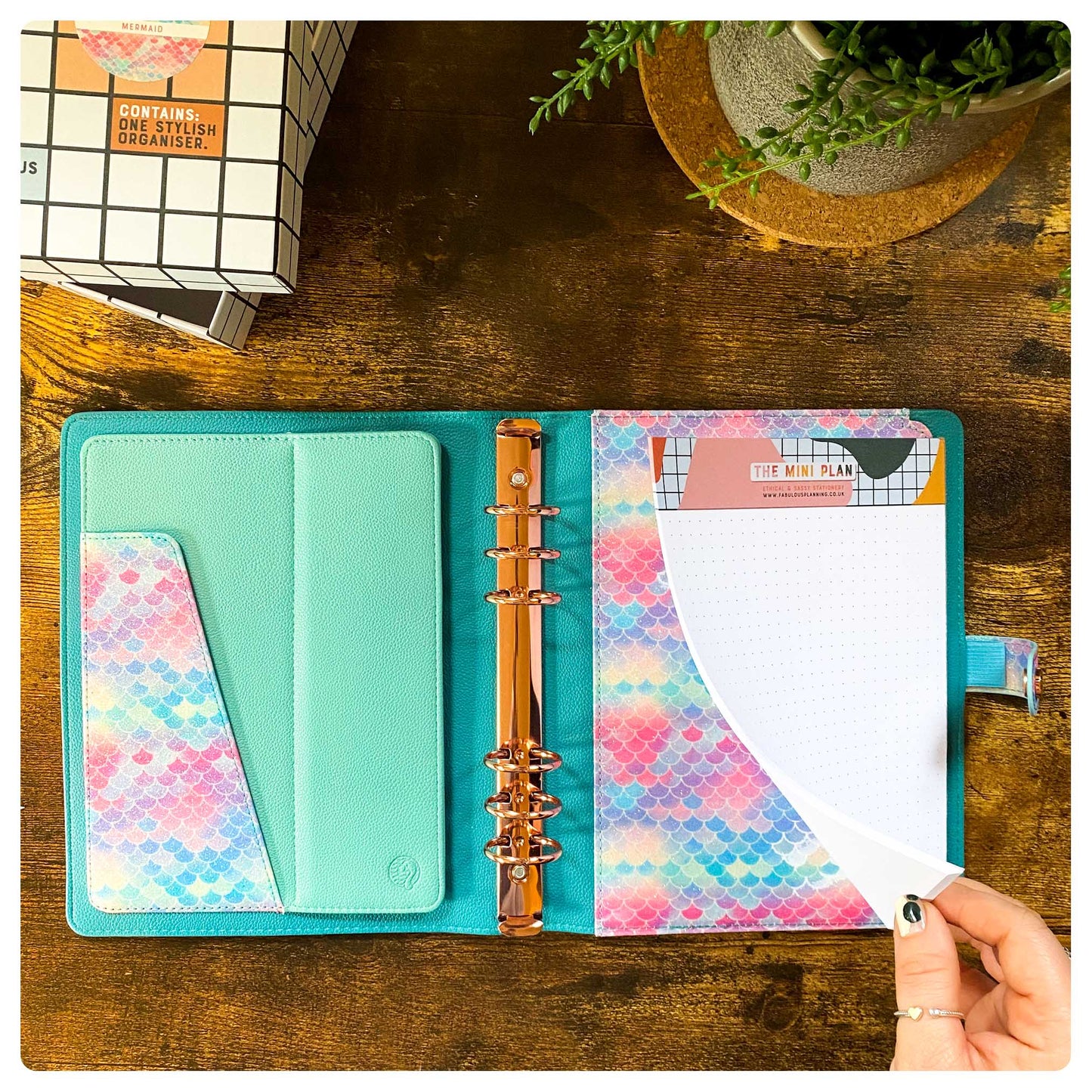 Mermaid Organiser - Undated Daily Diary P3 - Fabulous Planning - FO - MERMAID - PD - EET