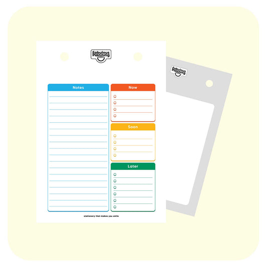 Pad Refill - Productivity - Fabulous Planning - PAD - REFILL - PRODUCTIVITY