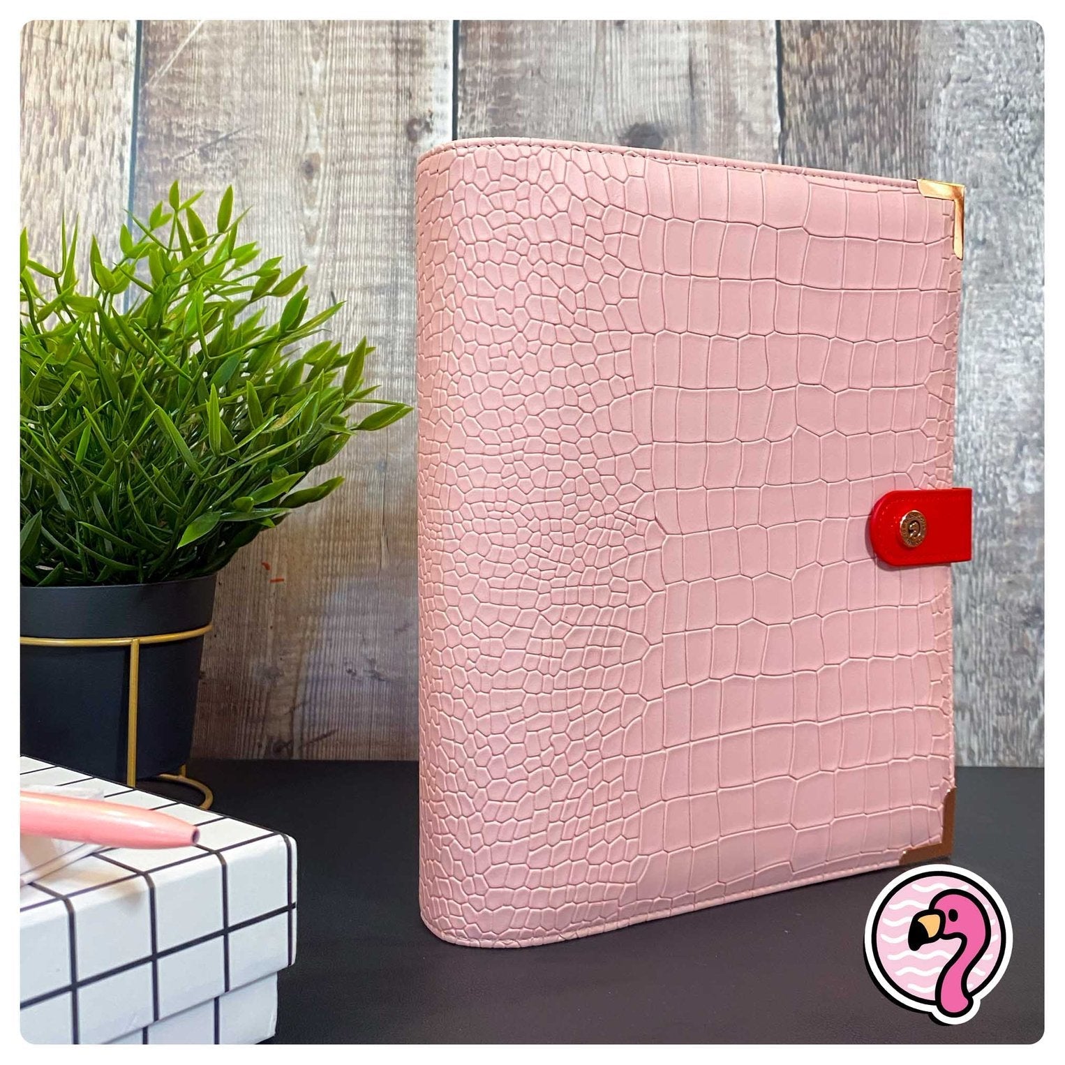 Pink Croc Organiser - P3 Stationery Bundle - Fabulous Planning - [STATBUN] PCROC - GFL - CC