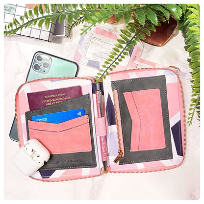 Pink Geometric - Travel Organiser - Fabulous Planning - TO - PINKGEO - P3