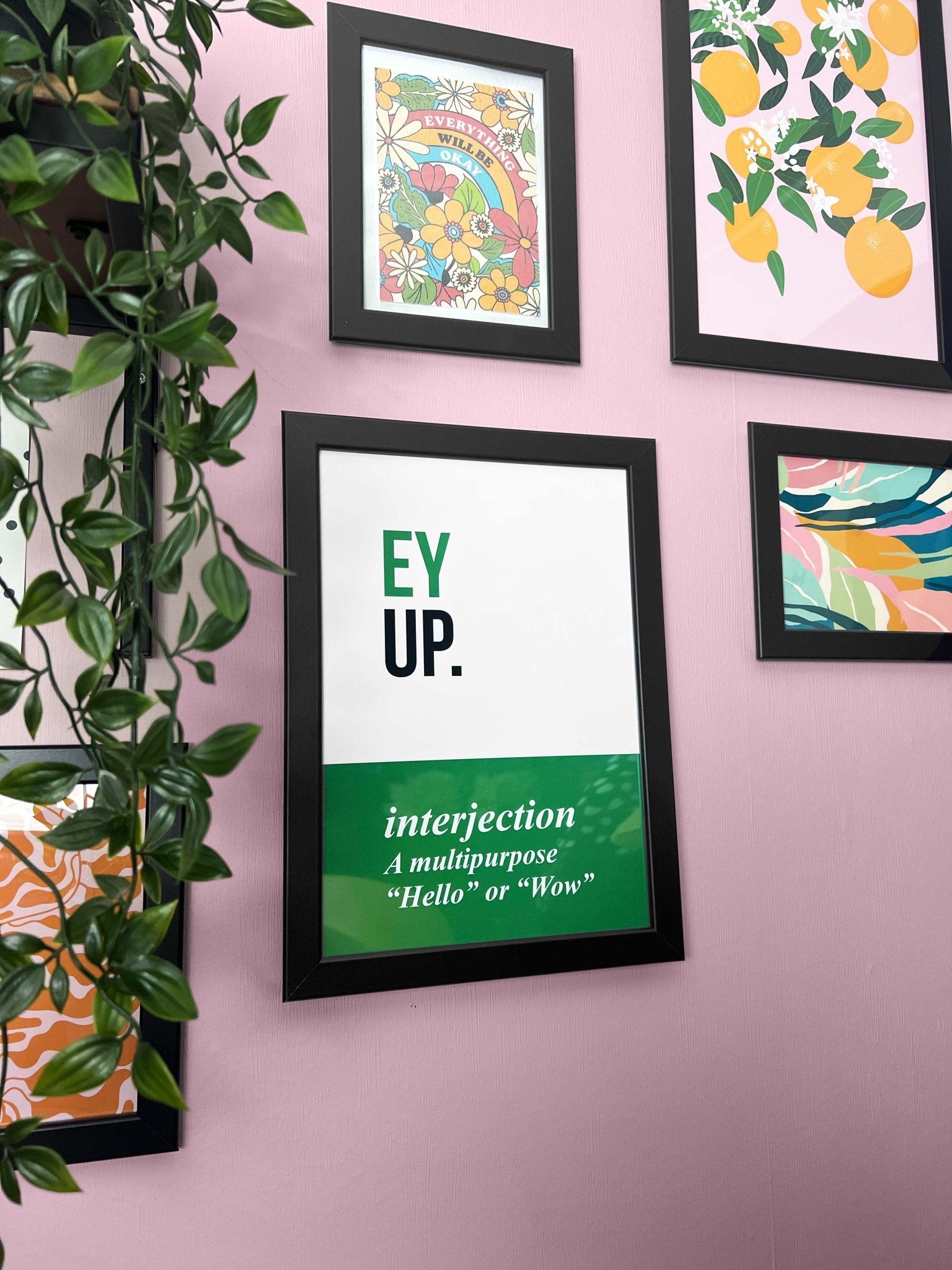 Posi Posters - Yorkshire "Ey Up" - Fabulous Planning - A4 - POSIPOST - YS3