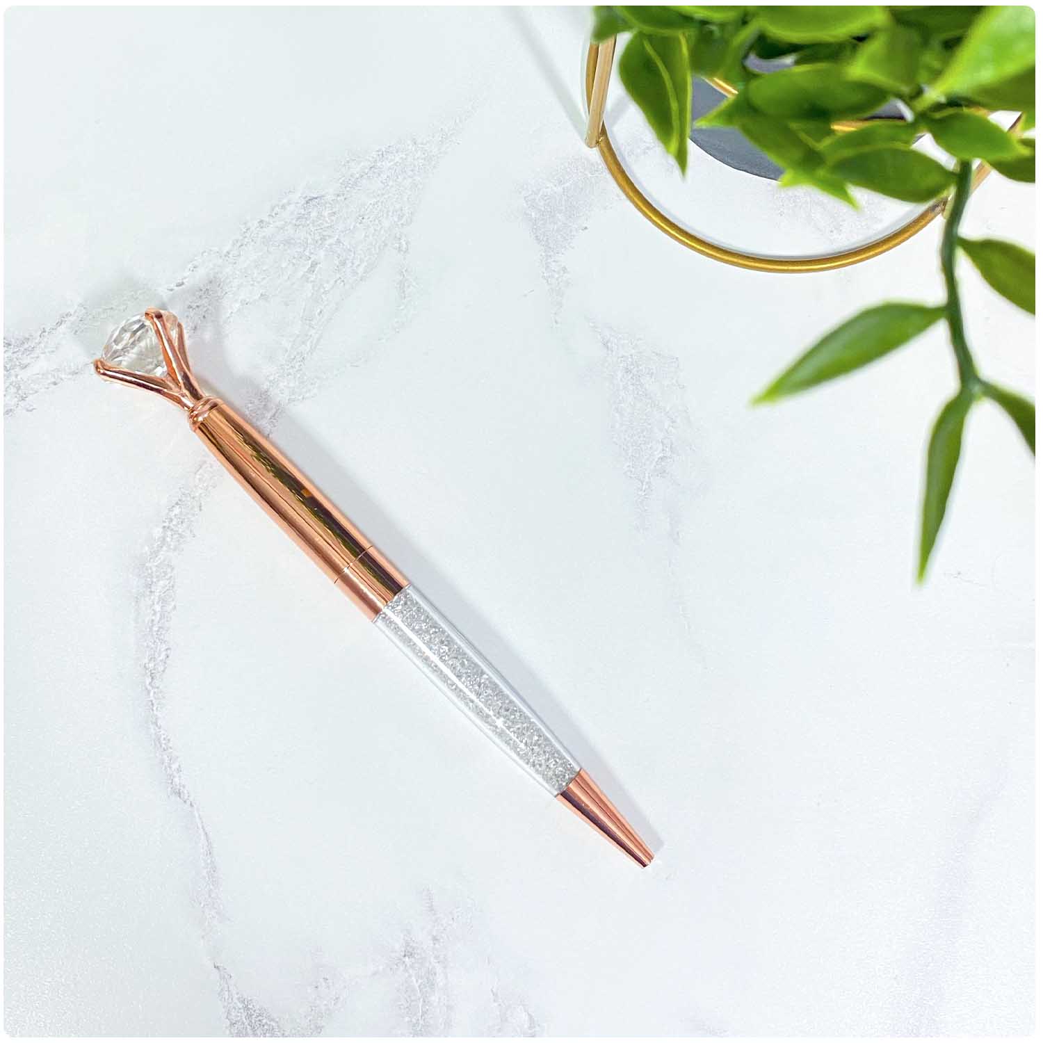 Rose Gold Diamanté Diamond Fab - Pen - Fabulous Planning - FPEN - S9