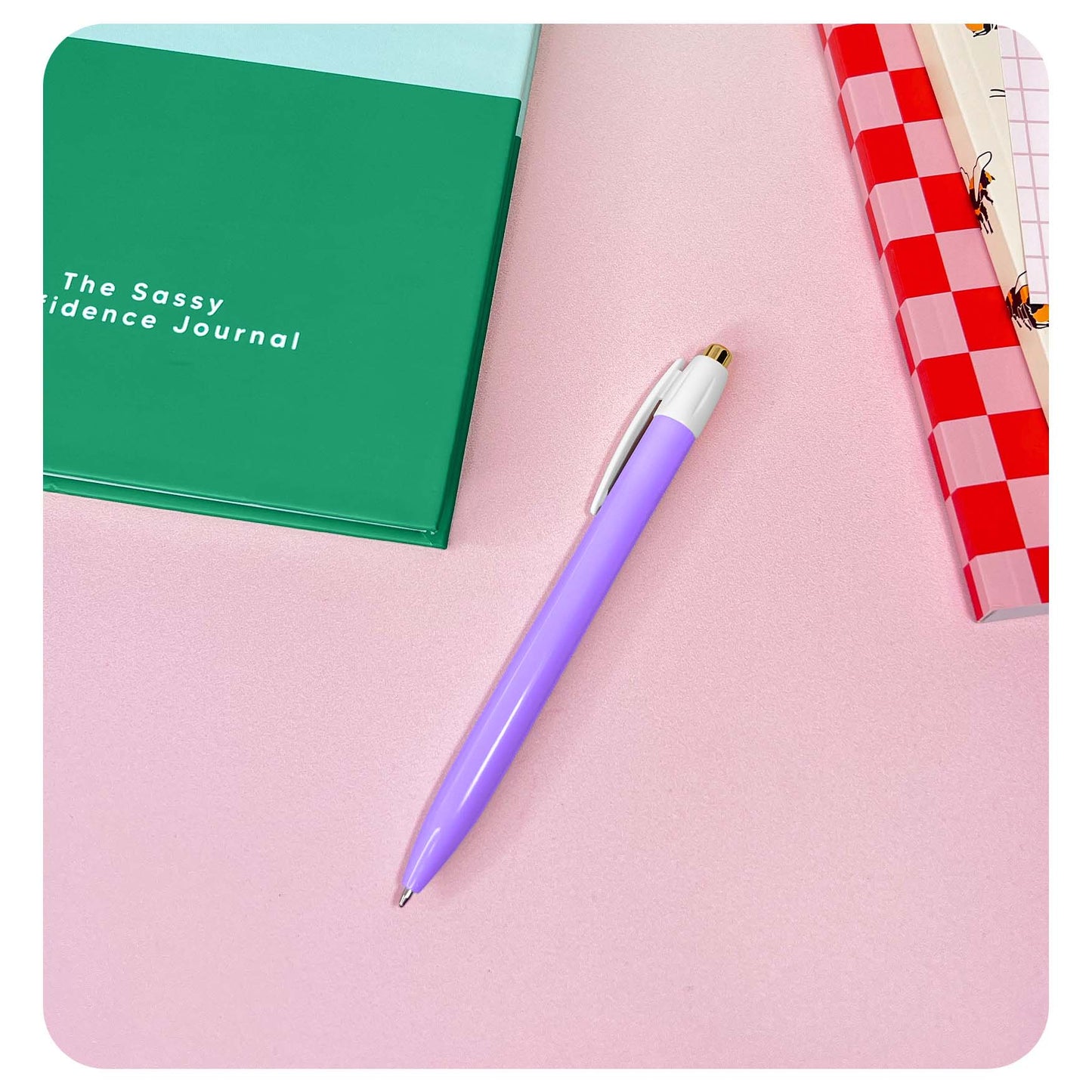 Round Purple Pastel Fab - Pen - Fabulous Planning - FPEN - ROUND - PURPLE