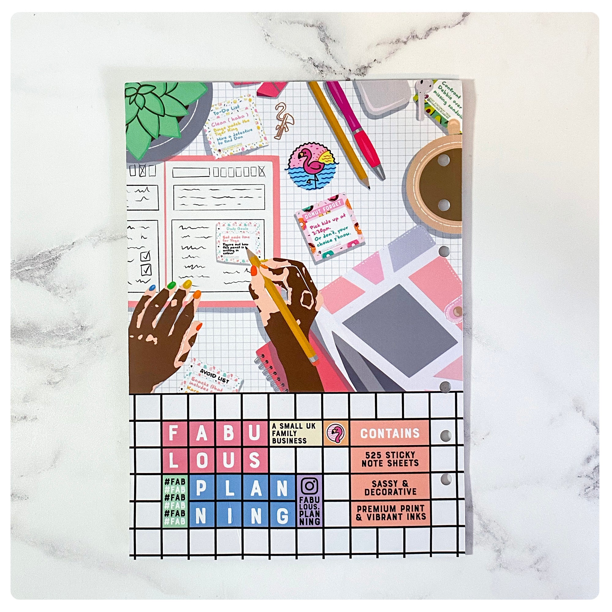 Sassy Notes Sassy Sticky Notes - Planning Insert - Set 2 - Seconds – Fabulous Planning