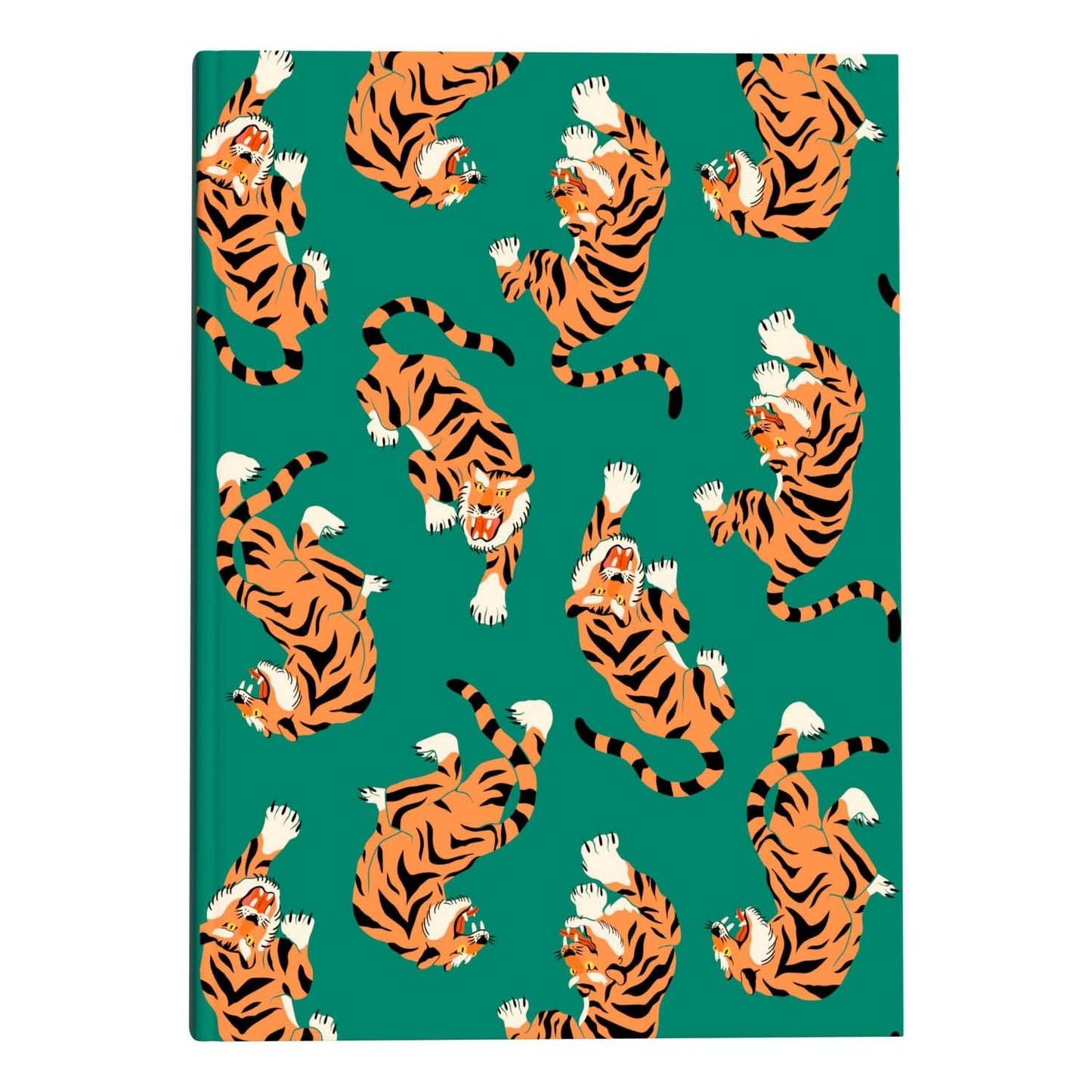 Tiger - A5 Hardback Notebook - Fabulous Planning - HARD - LINED - TIGER