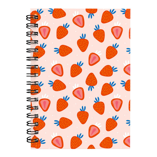A5 Fabulous Notebook - Strawberries