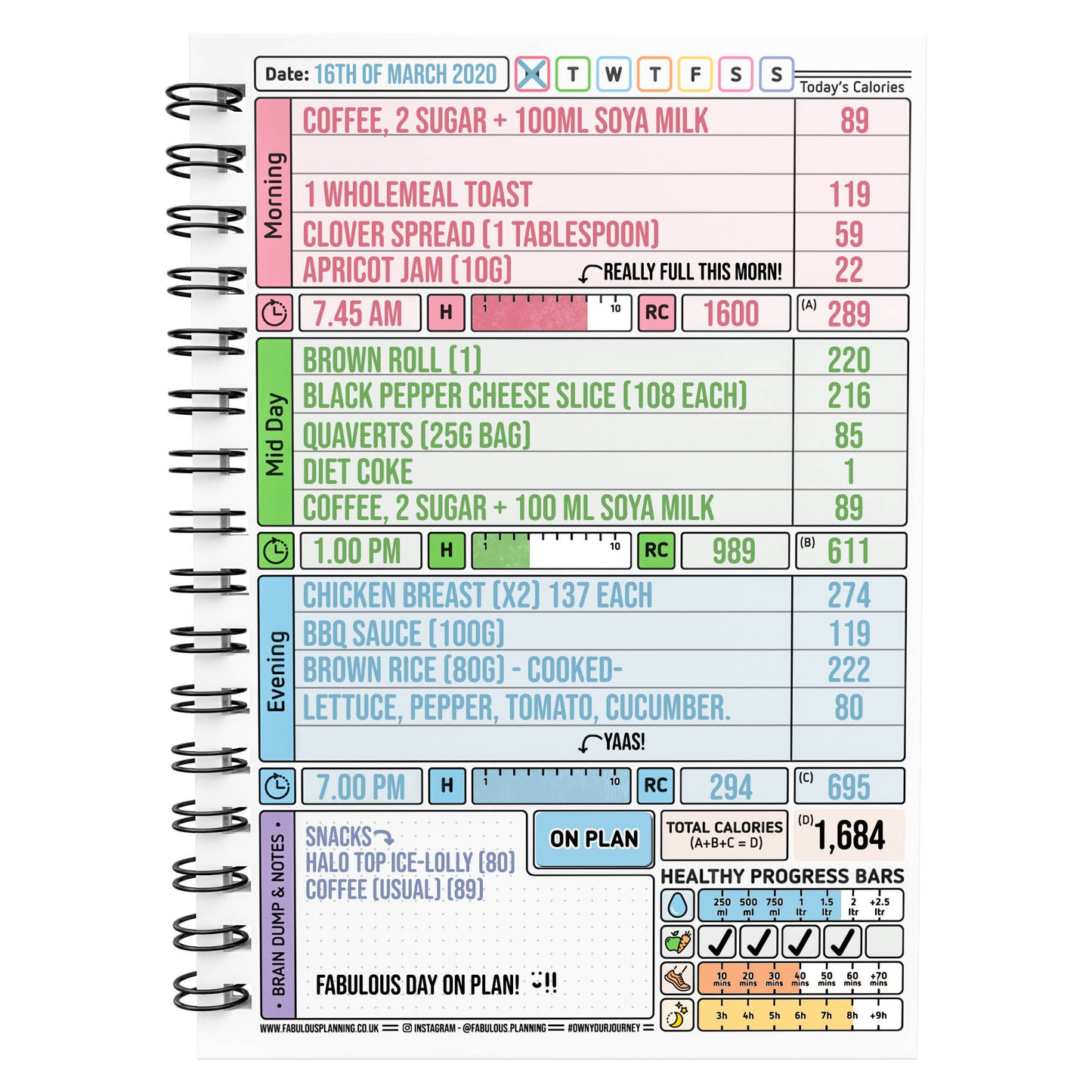 Food Diary - C46 - Calorie Counting