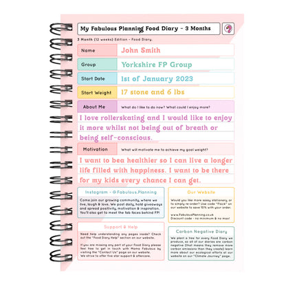 Food Diary -  C50 - Calorie Counting