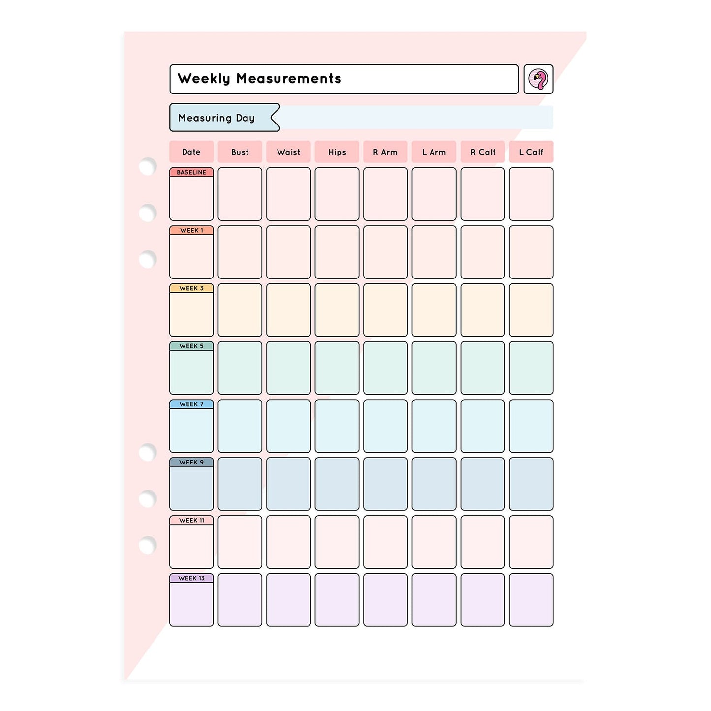 Calorie Counting - Organiser Refill