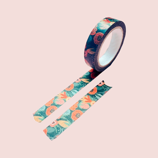 Floral Washi Tape 10mm