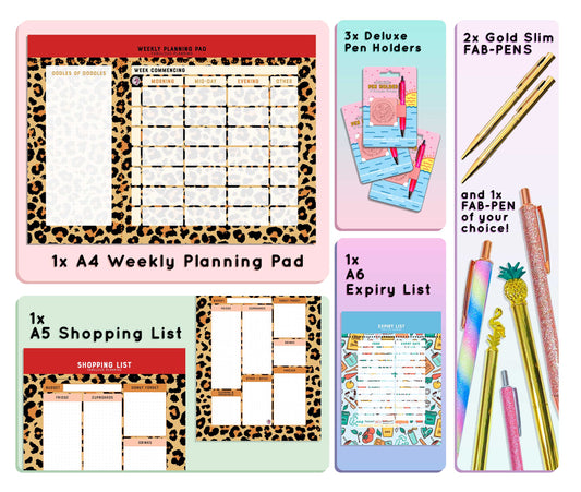 Exotic - Hectic Household - P3 Stationery Bundle