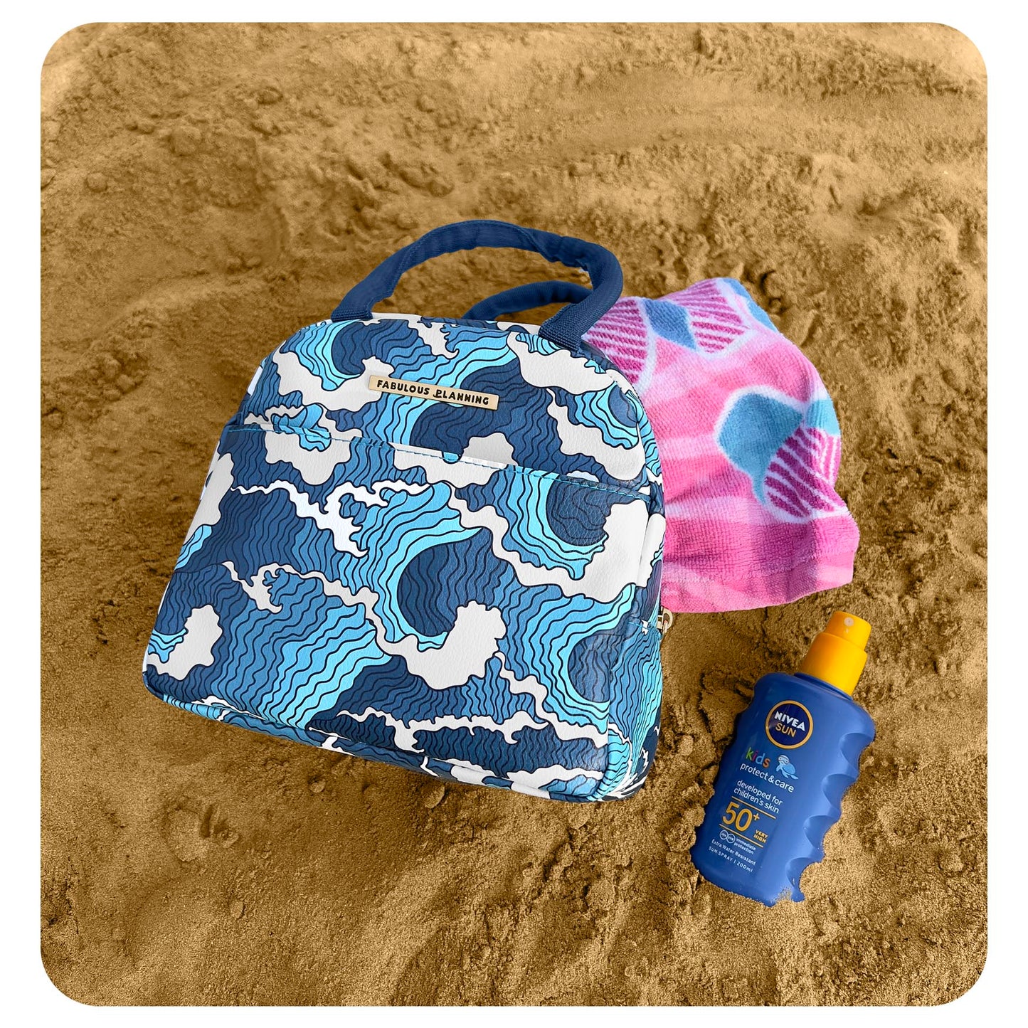Waves Lunch Bag