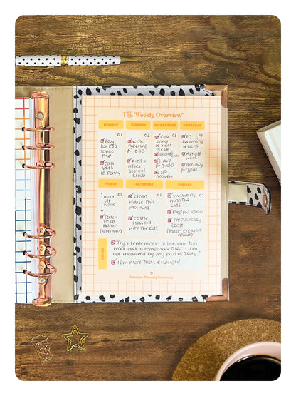 Candy Canes - Food Diary Organiser P3